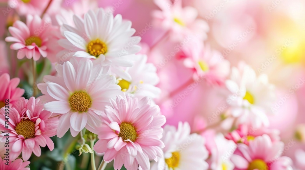 Vase Filled With Pink and White Flowers Vase Filled With Pink and White Flowers