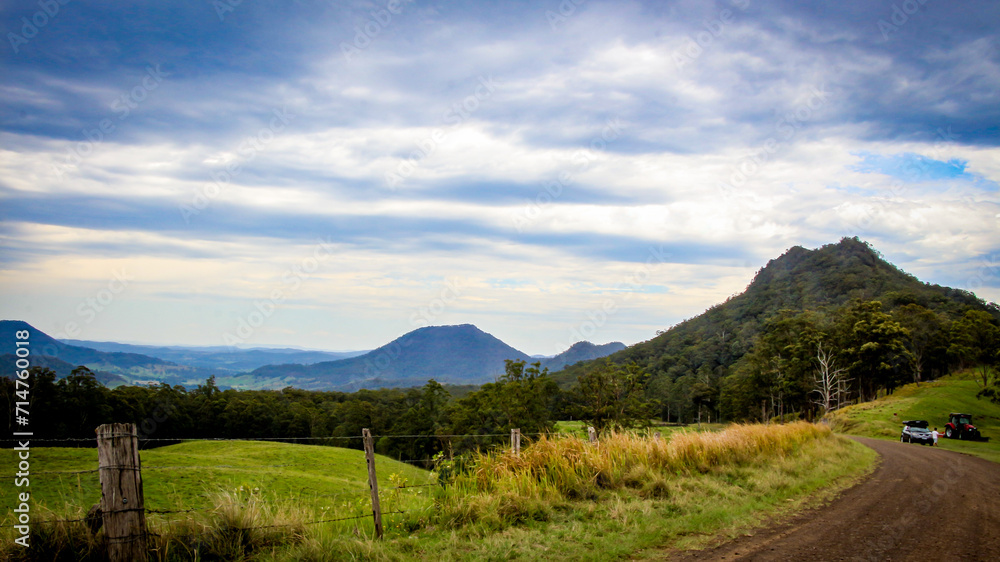 Fototapeta premium landscape in the mountains