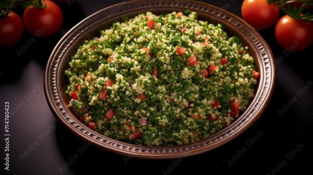 Tangy and zesty tabbouleh, a refreshing salad to balance out rich Ramadan dishes