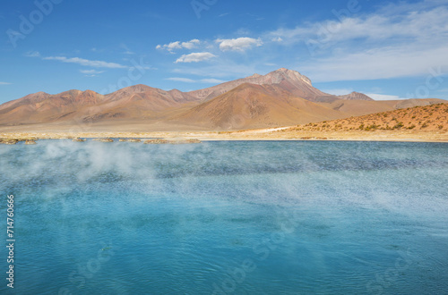 Hot springs in Chile