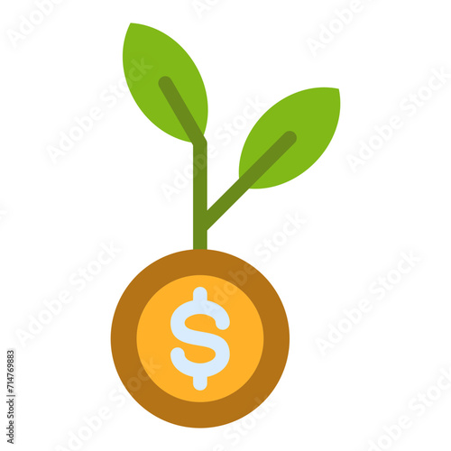 Investment  Flat Icon