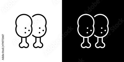 骨付き肉のアイコン