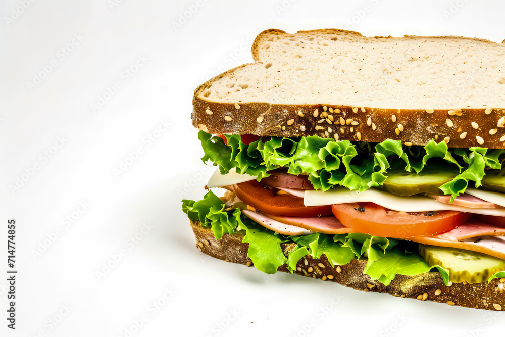 meat-filled product on white background meat-filled product on white background