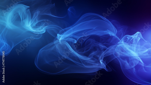 dark blue smoke background