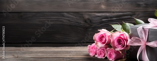 very beautiful pink roses, wallpaper, background © candra