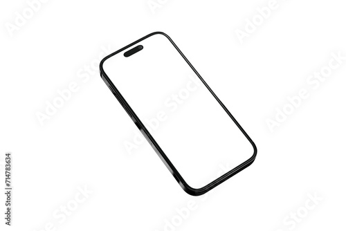 Phone Mockup PNG, isolated white background, 15 Pro