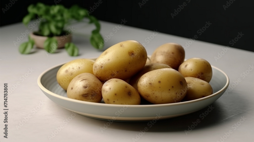 Potatoes on the Plate Potatoes on the Plate