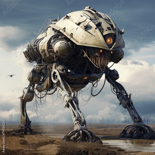 World some terrible robotic monster picture
