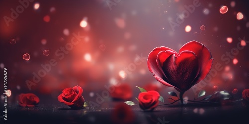 red roses that form a heart