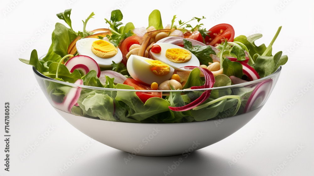 Salad - Lettuce - Tomato - Vegetables Salad - Lettuce - Tomato - Vegetables