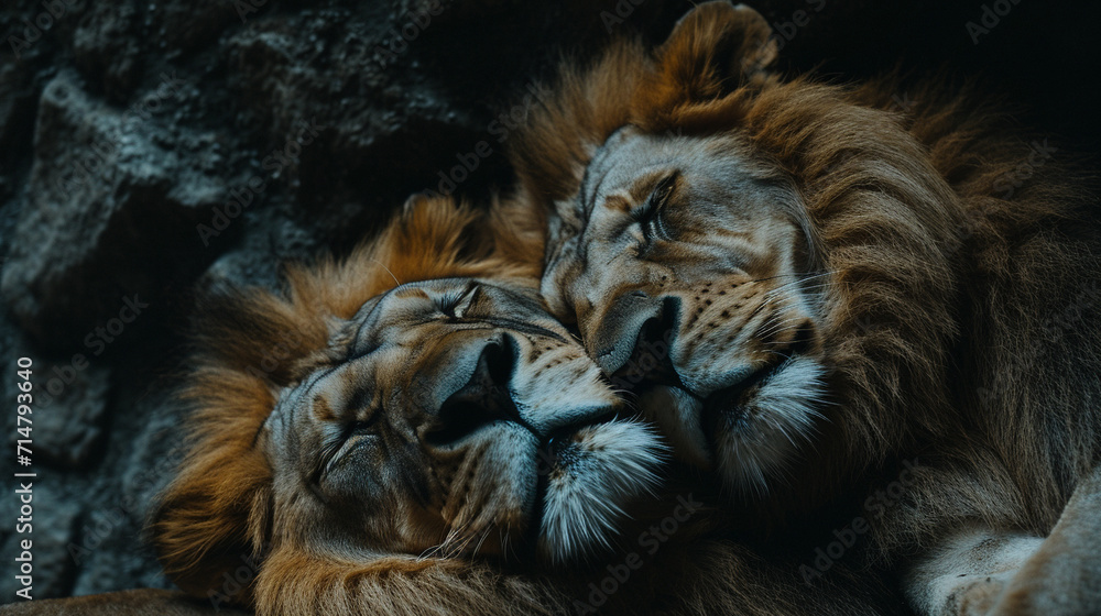 Naklejka premium portrait of a tiger