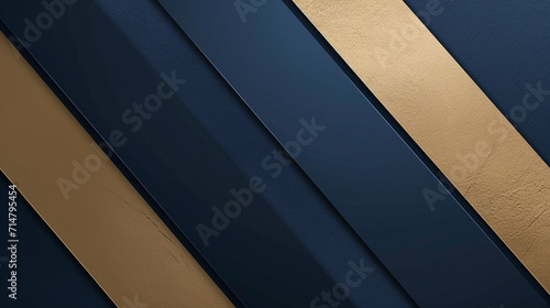 Navy Blue and Tan abstract background vector presentation design. PowerPoint and Business background.
