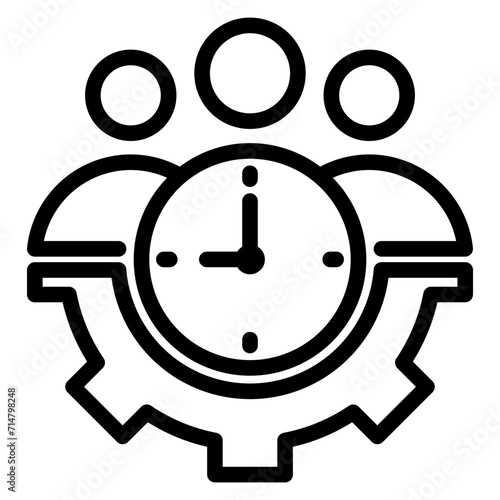 Productivity Outline Icon
