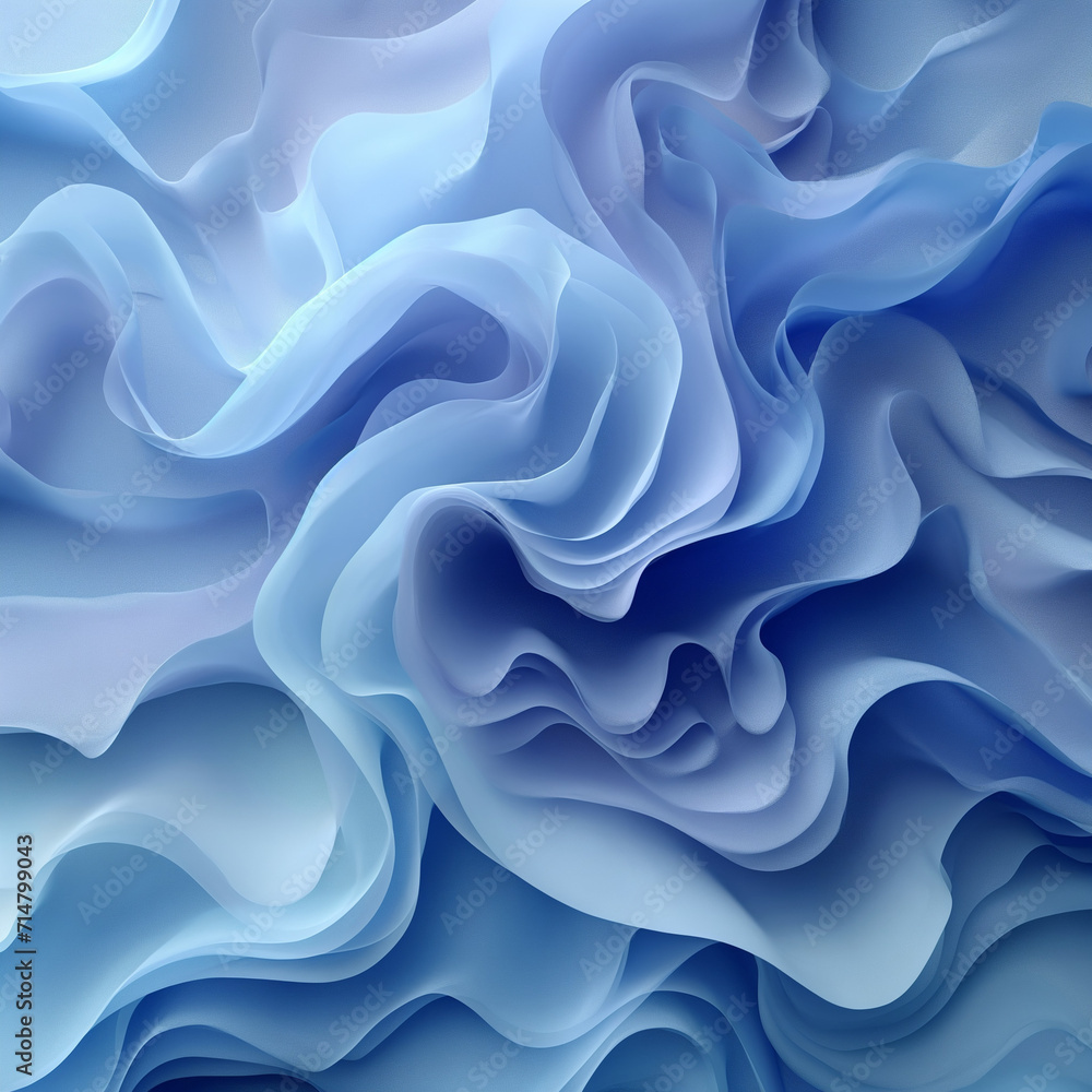 Obraz premium abstract blue waves