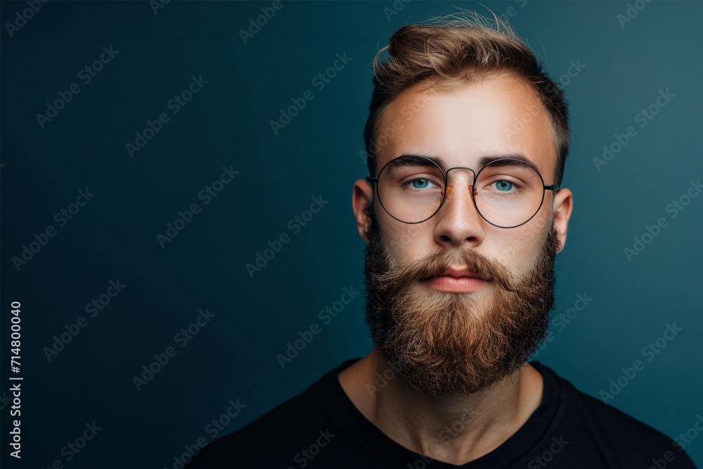 features a man wearing glasses and smiling. He has a beard and is outdoors, likely on a street. The man's attire and facial expression suggest a casual and friendly demeanor. features a man wearing glasses and smiling. He has a beard and is outdoors, likely on a street. The man's attire and facial expression suggest a casual and friendly demeanor.