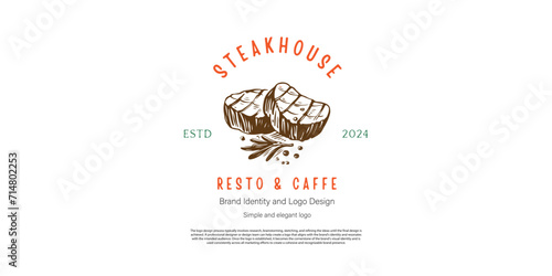 food and restaurant logo design for graphic designer or web developer