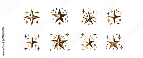 Shining stars icons © abdel moumen rahal