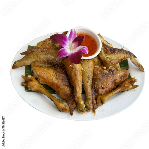 roasting chicken - grilled chicken Thai food Thailand