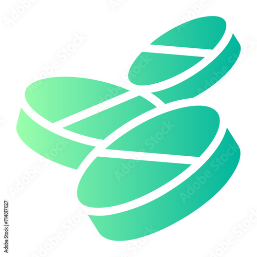 pill gradient icon
