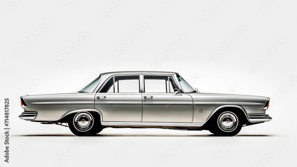 Fototapeta premium Old Vintage Car from the 1960s
