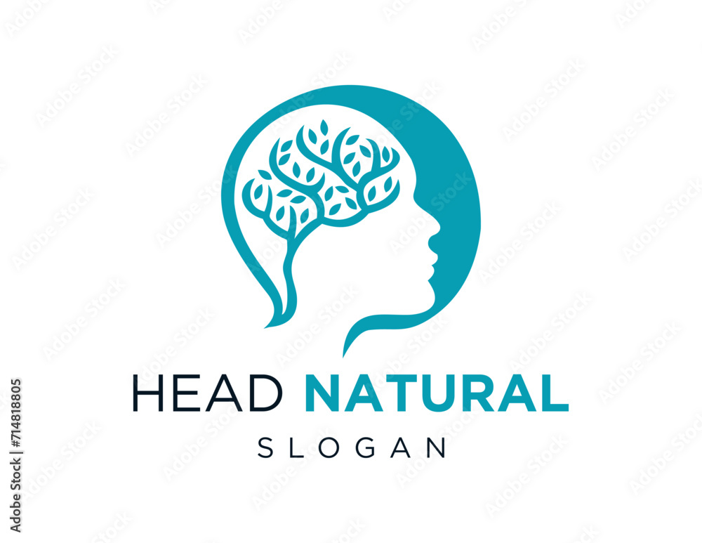 The logo design is about Head Nature and was created using the Corel Draw 2018 application with a white background. The logo design is about Head Nature and was created using the Corel Draw 2018 application with a white background.