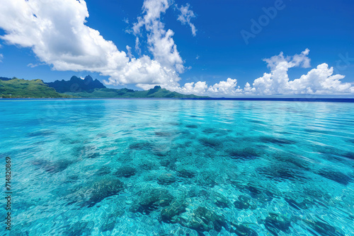 Panoramic Perfection  Bora Bora s Pristine Waters