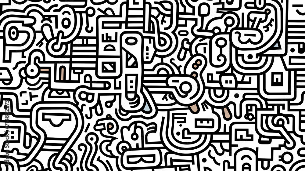 Cute graffiti art abstract background poster web page PPT, art background Cute graffiti art abstract background poster web page PPT, art background