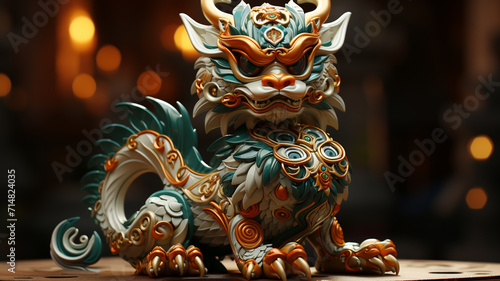 cute chinese dragon