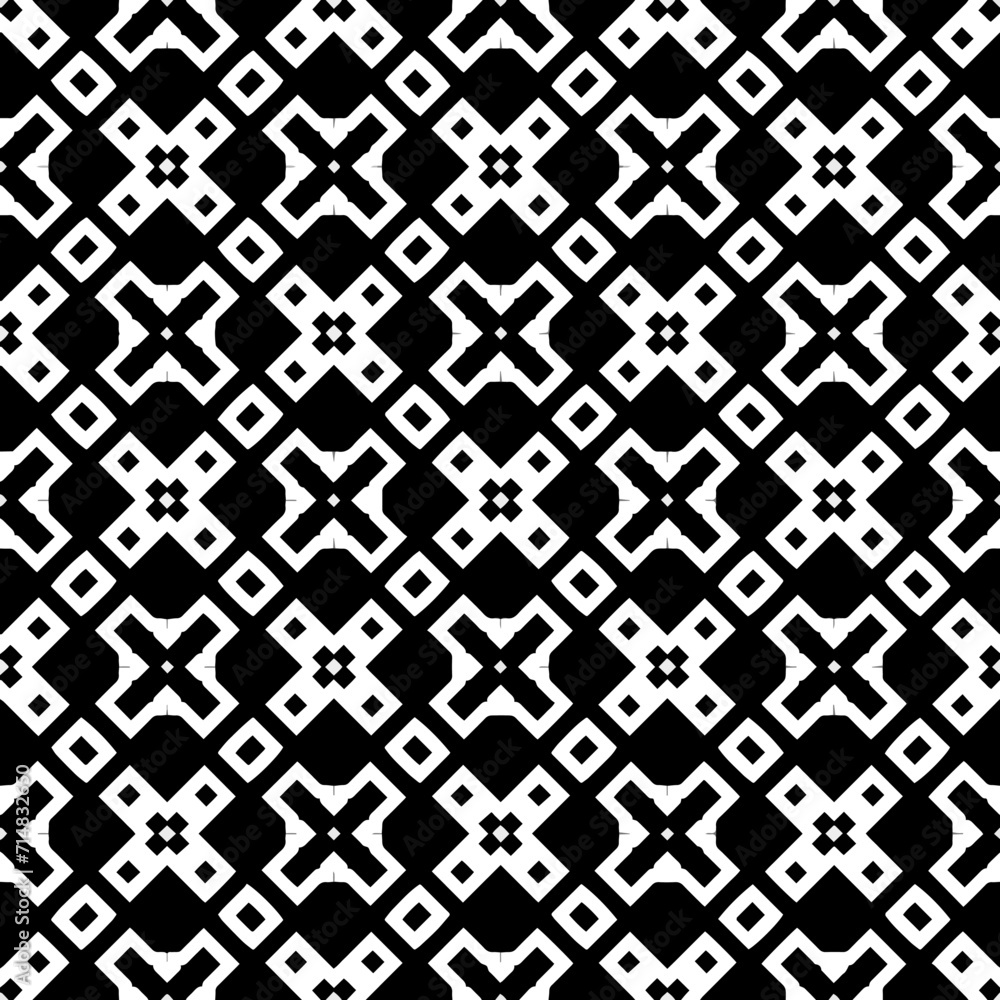 A white background with black design.Seamless texture for fashion, textile design, on wall paper, wrapping paper, fabrics and home decor. Simple repeat pattern. Geometric patterns. A white background with black design.Seamless texture for fashion, textile design, on wall paper, wrapping paper, fabrics and home decor. Simple repeat pattern. Geometric patterns.
