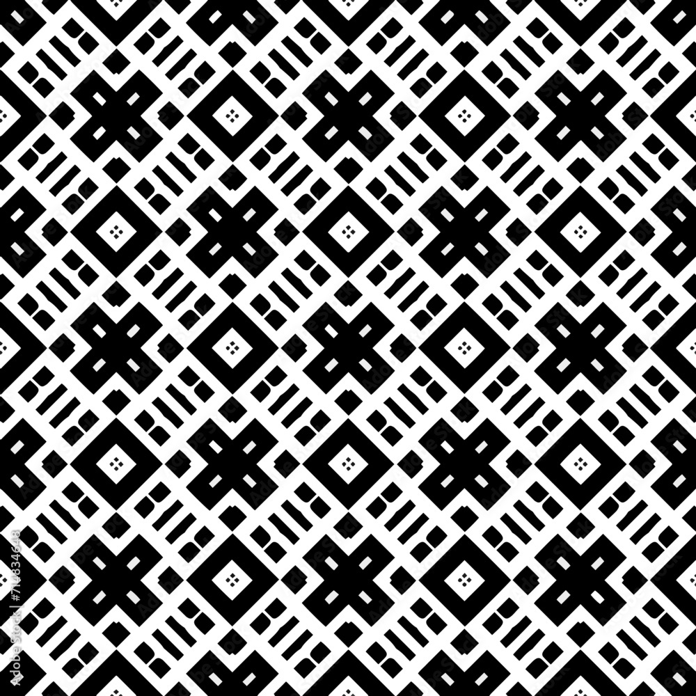 A white background with black design.Seamless texture for fashion, textile design, on wall paper, wrapping paper, fabrics and home decor. Simple repeat pattern. Geometric patterns. A white background with black design.Seamless texture for fashion, textile design, on wall paper, wrapping paper, fabrics and home decor. Simple repeat pattern. Geometric patterns.