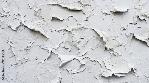 White rough filler plaster fa? section ade wall texture background
