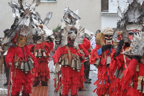 Fényképezés Festival of the Masquerade Games Surova in Breznik, Bulgaria