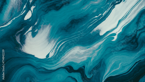abstract watercolor background with mix of flowing blue and white colors