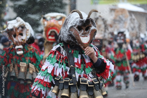 Fotografie Festival of the Masquerade Games Surova in Breznik, Bulgaria