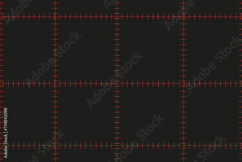 Geometrical background with effect of stitched peaces of fabric. Design wallpaper print in trendy Geometrical style. Vector illustration can used textile print. EPS 10 Editable stroke