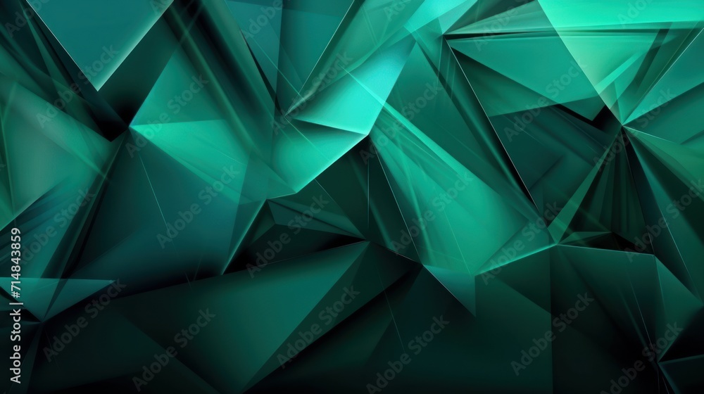Green glass background, Generativ KI