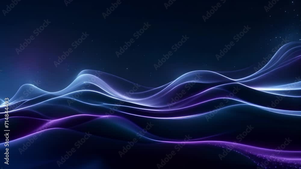 Abstract blue wave background Abstract blue wave background