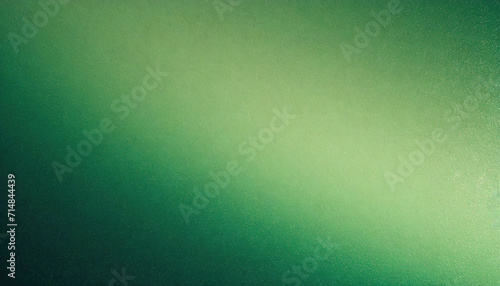 Beautiful green color gradient background with noise. Abstract Green holographic blurred grainy gradient banner background texture Colorful digital grain soft noise effect. © RIZKI MAULANA