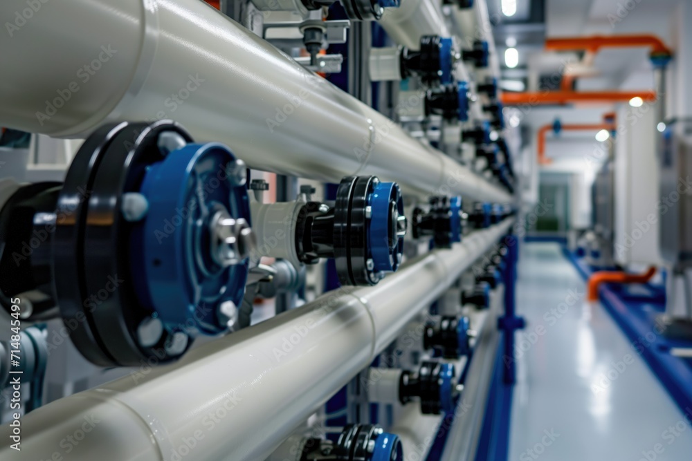 Digital water purification system integrating clean tech with infrastructure Digital water purification system integrating clean tech with infrastructure