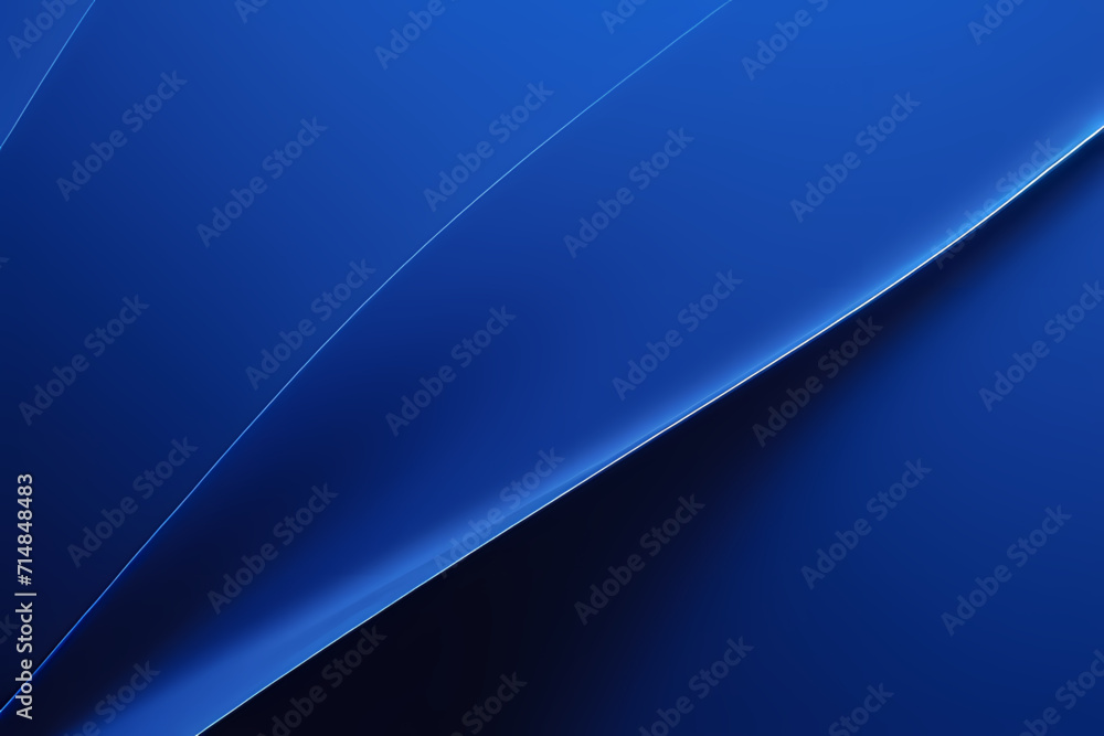 Obraz premium Light Dark Blue Wave Background, Abstract geometric background with liquid shapes. Vector illustration.