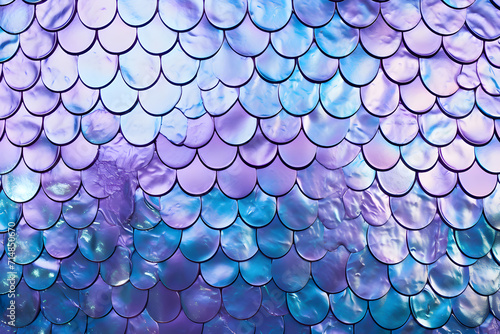 white wall with purple and teal shimmer iridescent look
