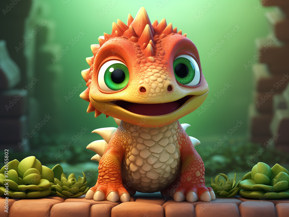 Cute 3D Animals illustration Cute 3D Animals illustration