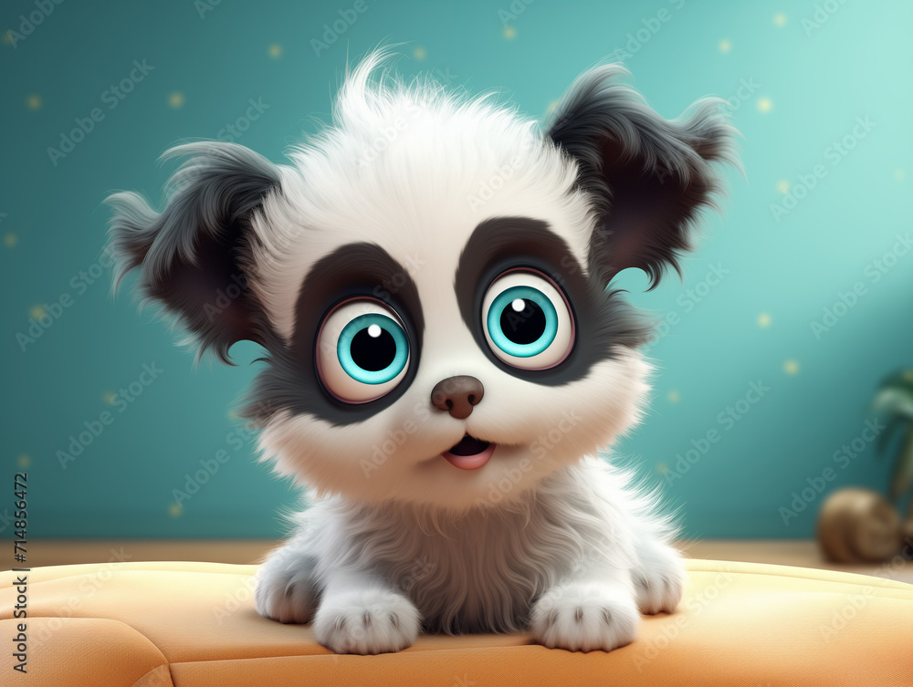 Cute 3D Animals illustration Cute 3D Animals illustration