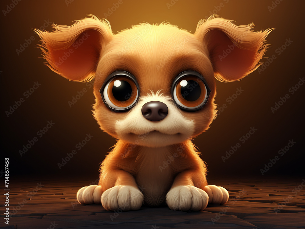 Cute 3D Animals illustration Cute 3D Animals illustration