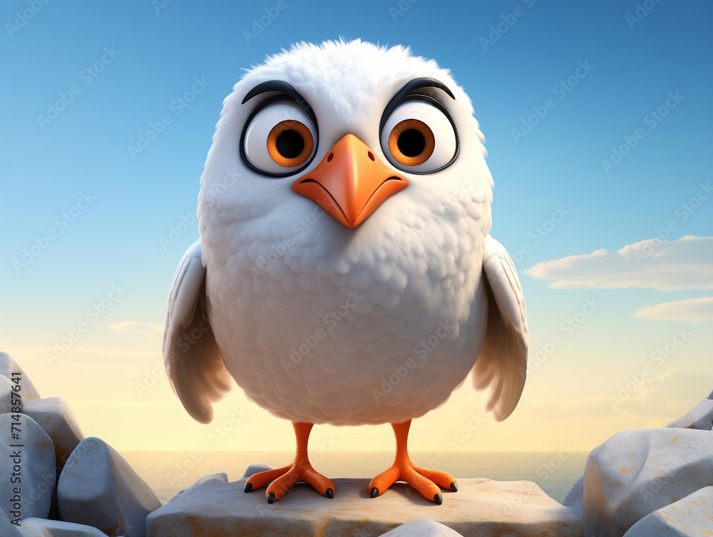 Cute 3D Animals illustration Cute 3D Animals illustration