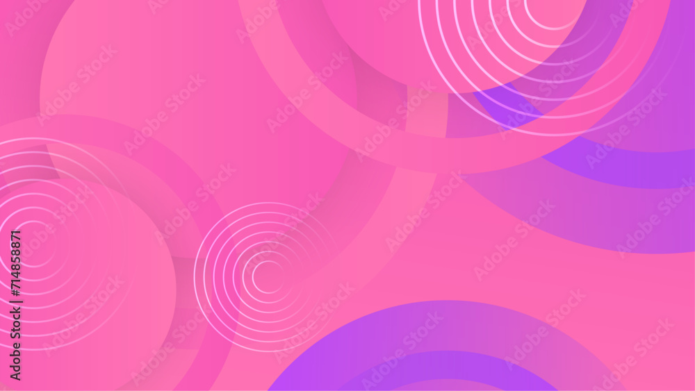 Pink and purple violet vector abstract gradient background with simple geometric shapes. Abstract gradient shapes background for presentation, business report, card, banner, poster Pink and purple violet vector abstract gradient background with simple geometric shapes. Abstract gradient shapes background for presentation, business report, card, banner, poster