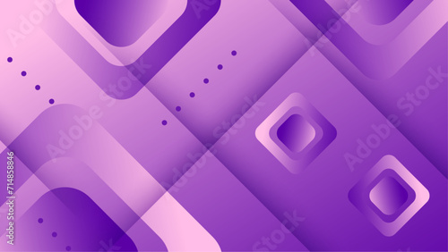 White and purple violet vector gradient abstract background with geometric shapes elements. Abstract gradient shapes background for presentation, business report, card, banner, poster