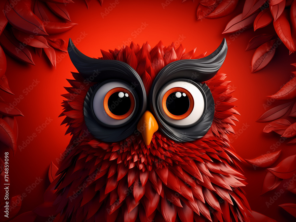 Cute 3D colorful illustration Cute 3D colorful illustration