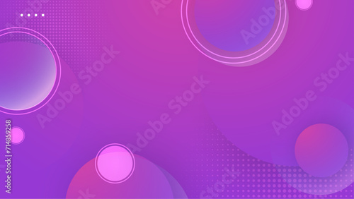 Purple violet and white vector gradient geometric abstract background design. Abstract gradient shapes background for presentation, business report, card, banner, poster