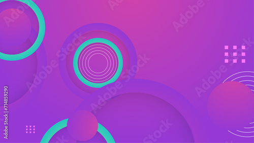 Purple violet blue and white vector gradient geometric abstract background design. Abstract gradient shapes background for presentation, business report, card, banner, poster